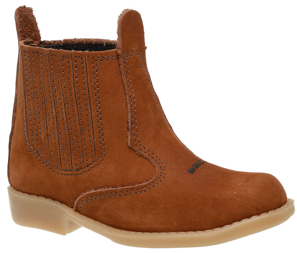 Infantil-Ref-012-Nobuck-Marrom-Sola-PVC