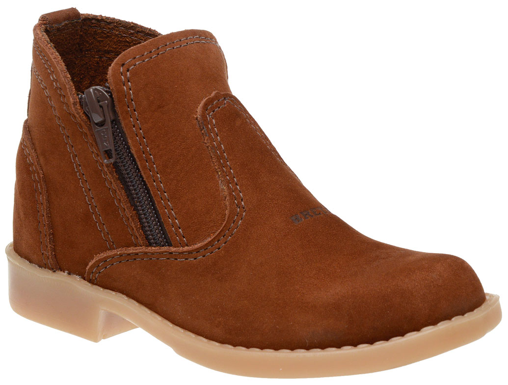 Infantil-Ref-030-Nobuck-Marrom-Sola-PVC